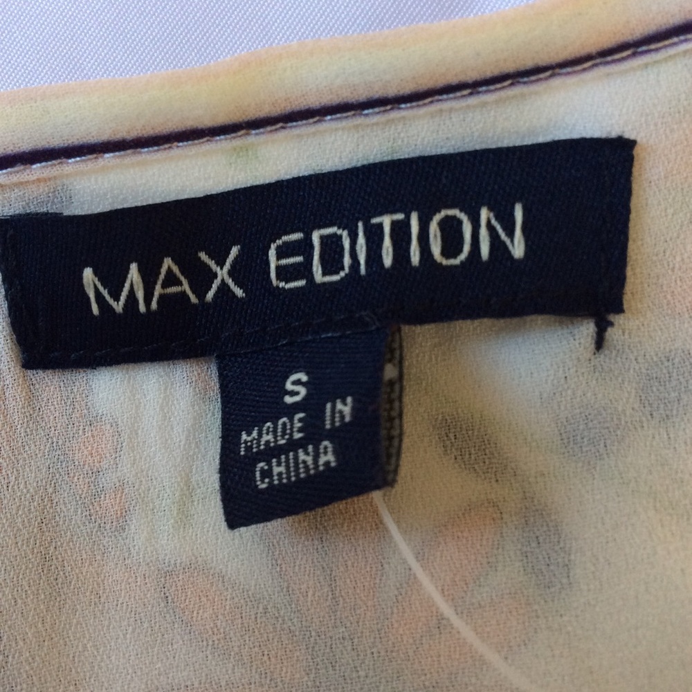 Max Editions cold shoulder maxi dress XS- S- M NWT - Picture 6 of 8